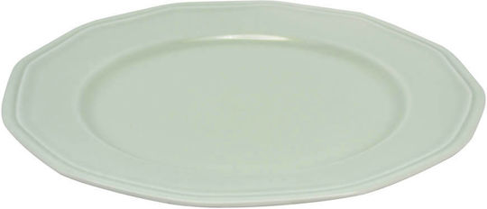 Ankor Premium Classic Teller Untiefe aus Porzellan Grün mit Durchmesser 27cm