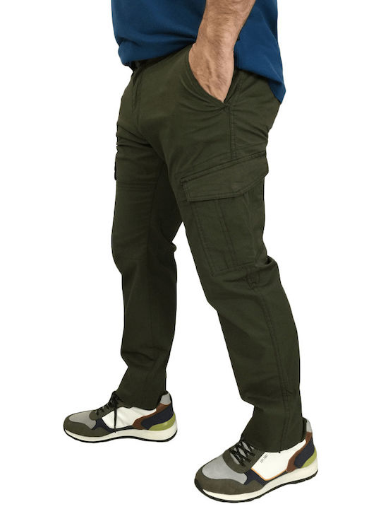 CARGO PANTS OLIVE GREEN CONNER-5052 MARCUS (CONNER-5052-)