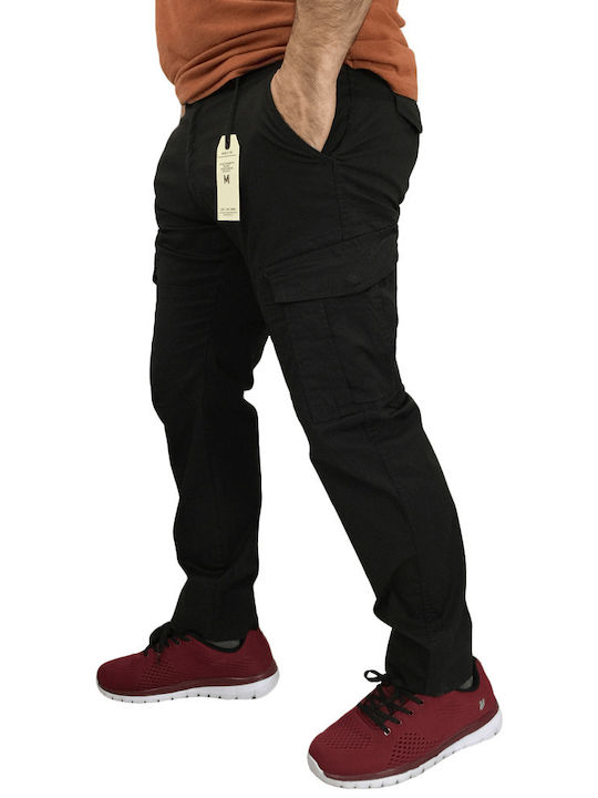 CARGO PANTS CONNER-9098 BLACK MARCUS (CONNER-9098 BLACK )