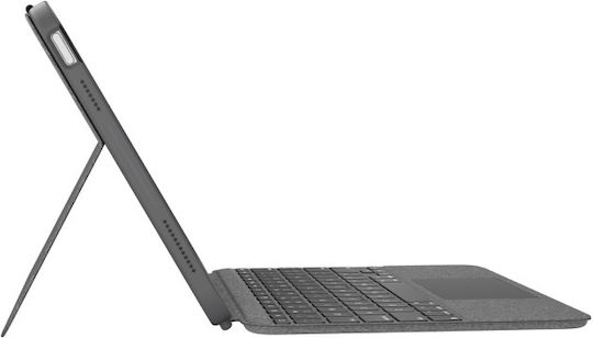 Logitech Combo Touch Flip Cover with Keyboard in English UK Oxford Gray iPad 2022 10.9''