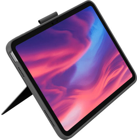 Logitech Combo Touch Flip Cover with Keyboard in English UK Oxford Gray iPad 2022 10.9''