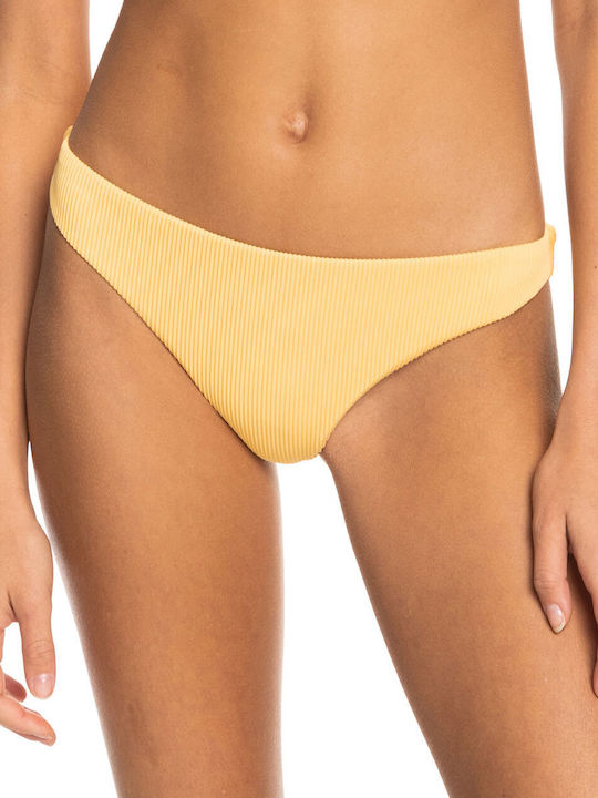 Roxy Bikini Slip Κίτρινο