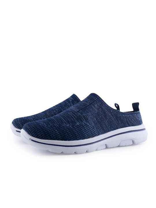 Love4shoes Herren Sneakers Blau