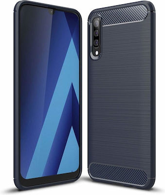 Hurtel Silicone Back Cover Blue (Galaxy A50)