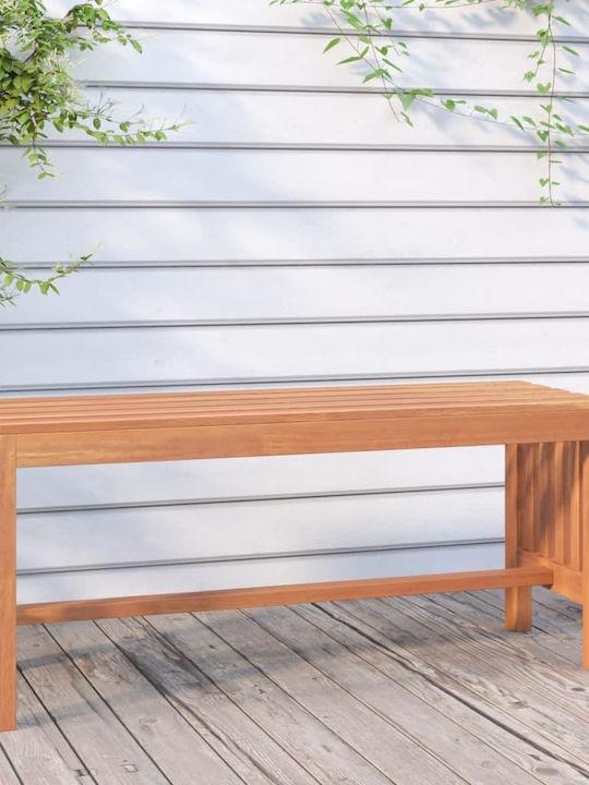 Bench Outdoor Wooden 110x35x45cm