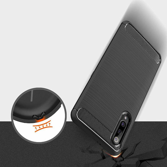 Hurtel Umschlag Rückseite Silikon Marineblau (Xiaomi Mi 9)