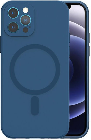 Tel Protect MagSilicone Back Cover Σιλικόνης Navy Μπλε (iPhone 13 Pro)