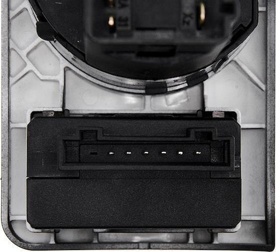 NTY Car Lights Switch for Audi A6 1997-2005 Black