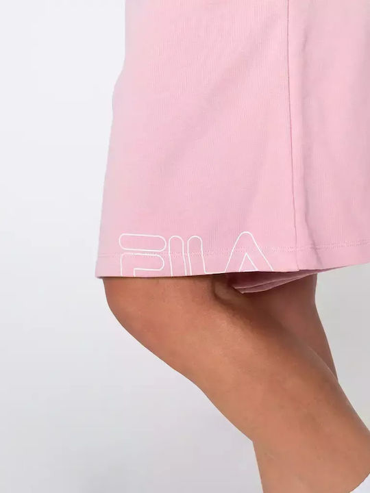 Cynthia Women's Sporty Bermuda Shorts Light Pink