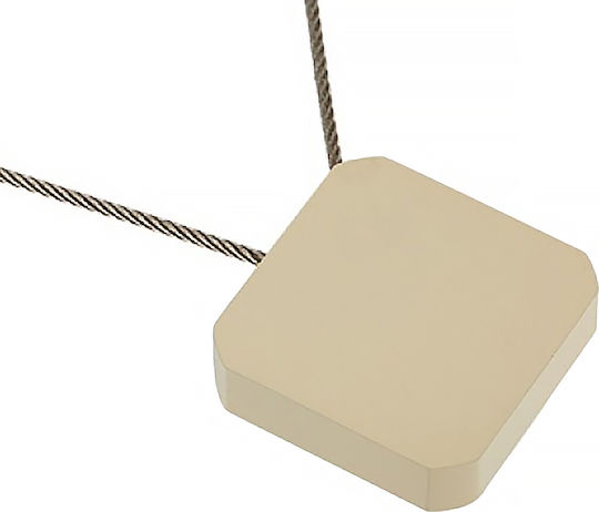 Zogometal Tie-Back Magnetic made of Metal Ivor with Diza 1pcs