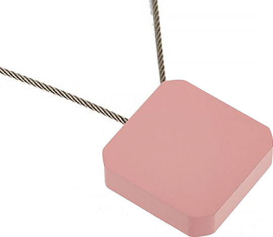 Zogometal Tie-Back Magnetic made of Metal Pink with Diza 1pcs