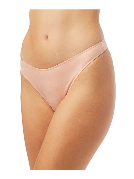 Modal Fimelle Damen Zeichenfolge 2Pack Beige