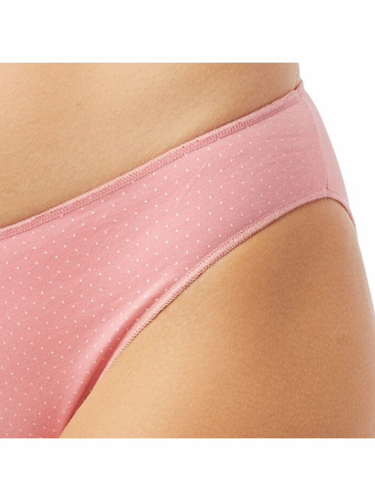 Invisible Βαμβακερά Women's Brazil 3Pack Seamless Beige