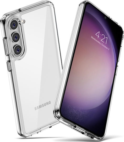 Crong Crystal Shield Back Cover Σιλικόνης Διάφανο (Samsung Galaxy S23+ Plus)