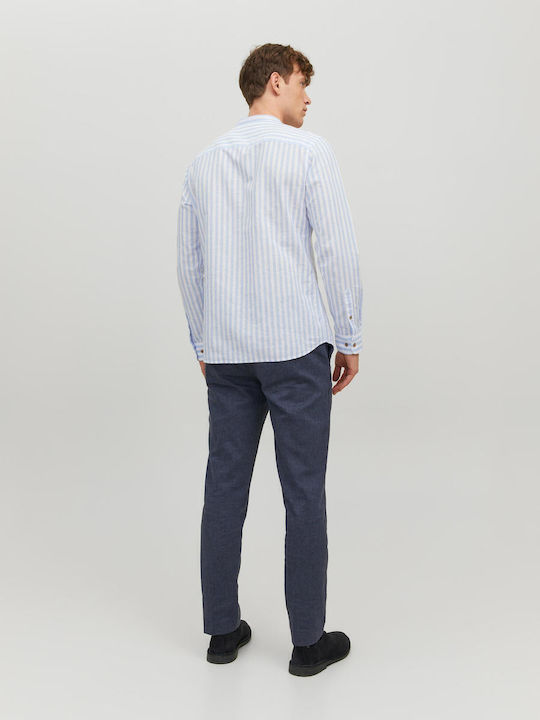 Trousers in Slim Fit Blue