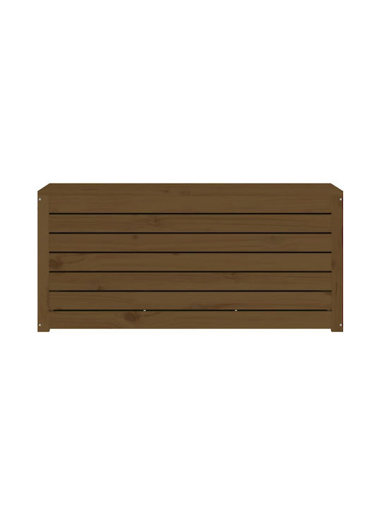 vidaXL Outdoor Storage Box Brown L101xW50.5xH46.5cm
