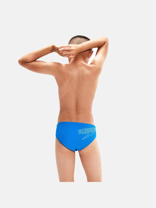 Speedo Kinder Badeanzug Badeslips Schulung Blau