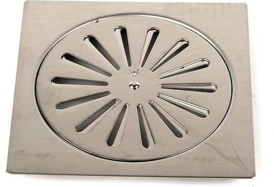 Interflex Ανοξείδωτη Σχάρα Δαπέδου με Μέγεθος 12x12εκ.