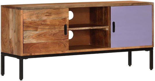 Stand TV Din Lemn Masiv Maro L110xA30xÎ50cm