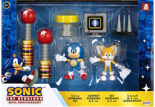 Jakks Pacific Miniature Toy Sonic for 3+ Years Old