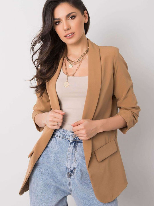 Och Bella Damen Blazer Camel