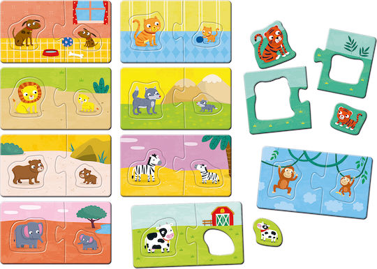 Ludattica Parents & Babies Montessori Educational Game Knowledge for 3-5 Years Old