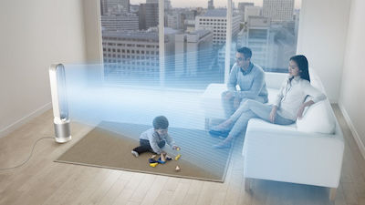 Dyson TP02 Pure Cool 305162-01 Ventilator Etaj Fără Elice 56W cu Telecomandă