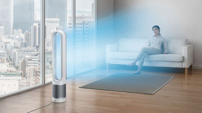 Dyson TP02 Pure Cool 305162-01 Ventilator Etaj Fără Elice 56W cu Telecomandă