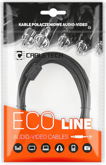 Cabletech Cable HDMI Male - HDMI Male 1.8m Black