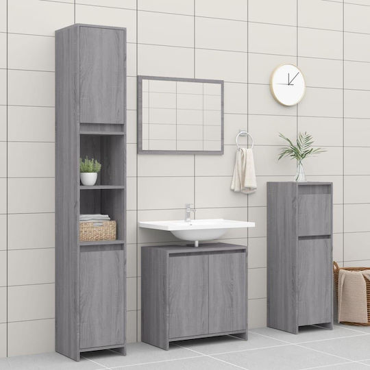 vidaXL Countertop without Sink L60xW33xH61cm Sonoma