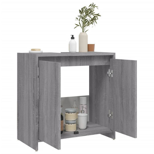 vidaXL Countertop without Sink L60xW33xH61cm Sonoma
