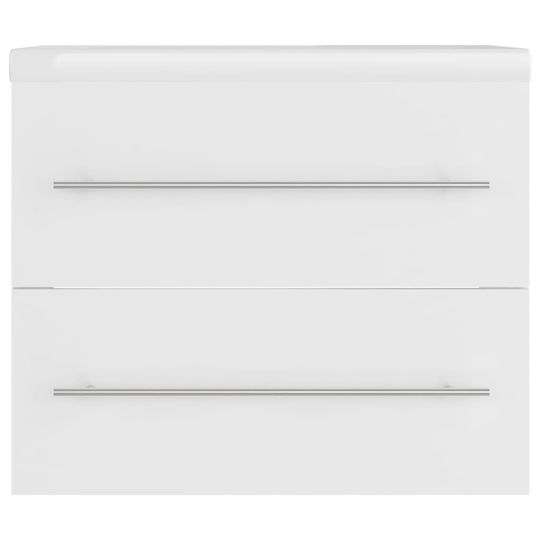 vidaXL Шкаф със Мивка Д60xШ38.5xВ48см Бял