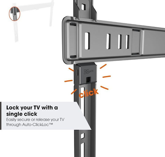 Vogel's TVM 5605 Wall TV Mount up to 100" and 100kg Black
