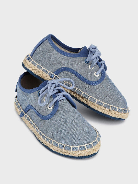 Kids Espradrilles with Laces Blue