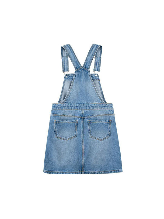 Kids Skirt Dungarees Denim Blue