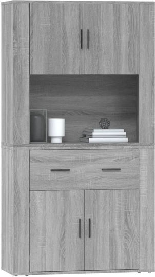 Wooden Office Cabinet 80x33x70cm