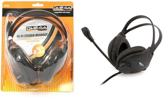 Omega FH886MV Căști Gaming Over Ear Cu Conectivitate 3,5 Mm