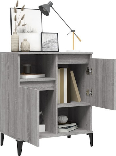 Μπουφές Grey Sonoma 60x35x70cm