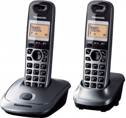 Panasonic KX-TG2512 Cordless Phone Black