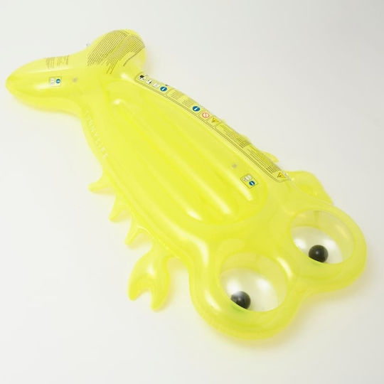Sunnylife Luxe Sonny The Sea Creature Citrus Παιδικό Φουσκωτό Στρώμα Θαλάσσης Κίτρινο 178x110cm