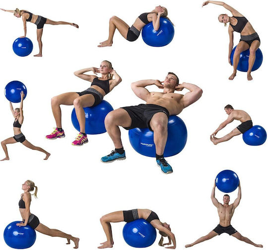 Tunturi Pilates Übungsball 55cm 0.752kg in Silber Farbe