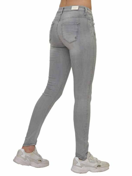 Damaged Jeans Damenjeanshose Gray