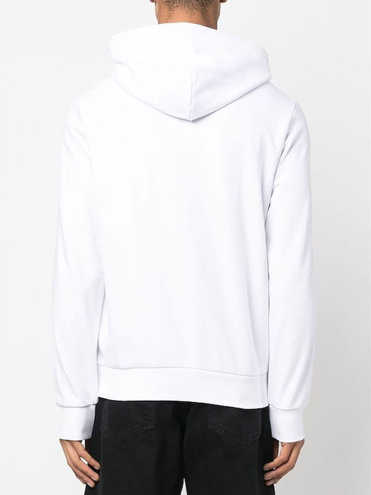 Diesel Men's Sweatshirt with Hood White