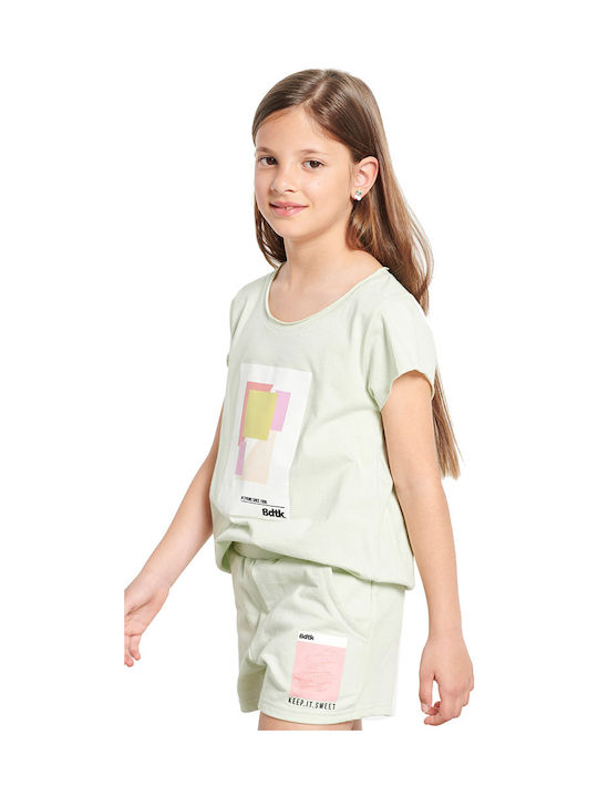 Kids' Athletic Shorts/Bermudas Smudgeg Green