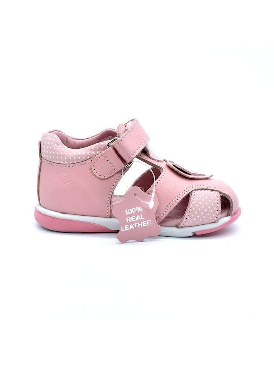 Bibelot leather anatomical shoe shoes for girls Pink 22202-01