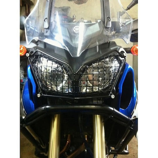 Yamaha Motorrad-Scheinwerferschutz Yamaha XT Schwarz