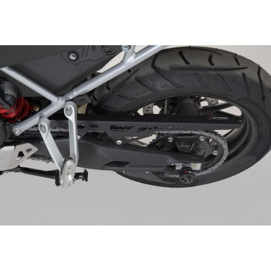 SW-Motech Προστατευτικό Αλυσίδας Μοτοσυκλέτας Keeway Easy Triumph Tiger Μαύρο