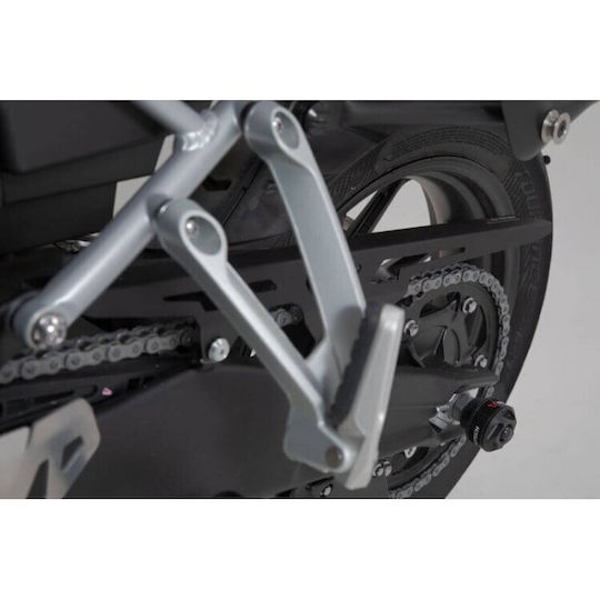 SW-Motech Προστατευτικό Αλυσίδας Μοτοσυκλέτας Keeway Easy Triumph Tiger Μαύρο