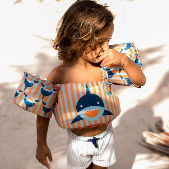 Swim Essentials Swimming Armbands from Foam 2-6 years with Chest Support Orange