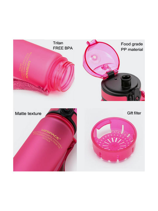 Uzspace Tritan Bpa Free Αθλητικό Παγούρι Πλαστικό Uzspace Tritan Bpa Free Αθλητικό Παγούρι Πλαστικό